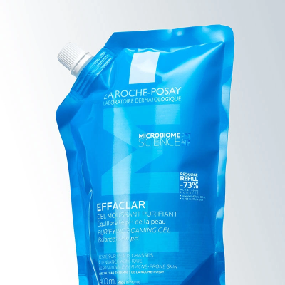 La Roche-Posay Effaclar+ M Purifying Foaming Gel 400 ml - Refill - 4