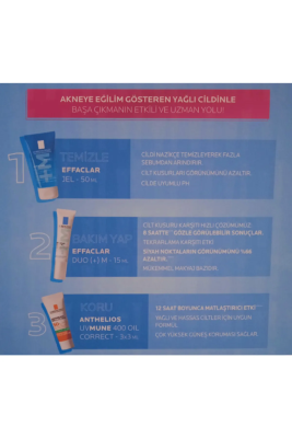La Roche-Posay Yeni Effaclar Tanışma Kiti - 3