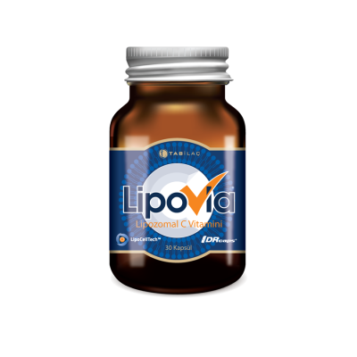 LipoVia® Lipozomal C Vitamini 60 Kapsül - 1