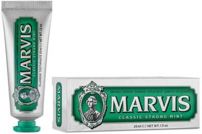 Marvis Classic Strong Mint | Klasik Extra Nane 25 ml - 1