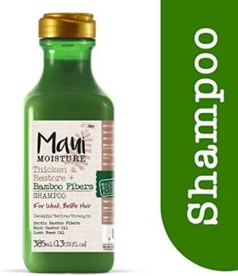 Maui MOISTURE Volume Boost + Bamboo Fibers Shampoo 385 ml - 2