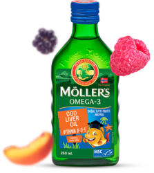 Möller’s Omega-3 Cod Liver Oil 250 ml / Tutti Frutti Aromalı - 1