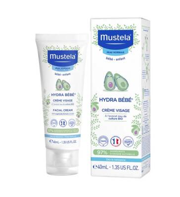 Mustela Hydra Bebe Facial Cream with Avocado 40 ml - 2