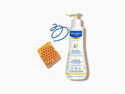 Mustela Nourishing Cleansing Gel with Cold Cream 300 ml - 2