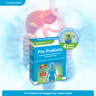 NaturoPathica Pro-Probiotic 30 Kapsül - 3