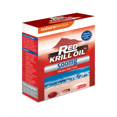 NaturoPathica Red Krill Oil 500 mg 30 Kapsül - 1