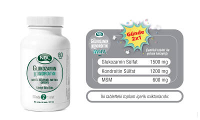 NBL Glucosamine Chondroitin MSM 60 Tablet - 2