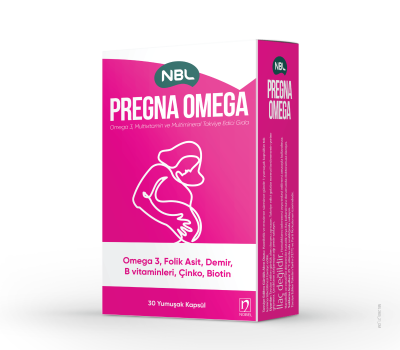 NBL Pregna Omega 30 Yumuşak Kapsül - 1