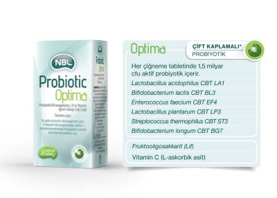 NBL Probiotic Optima 30 Tablet - 2