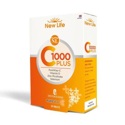 New Life C 1000 Plus 30 Tablets - 1