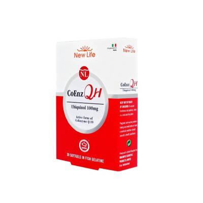 New Life CoEnz QH 30 Softgel Capsules - 2