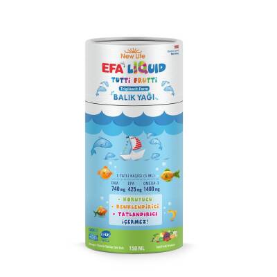New Life EFA Liquid Tutti Frutti 150 ml - 1