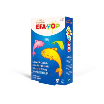 New Life EFA Pop 500 mg 30 Capsules - 1