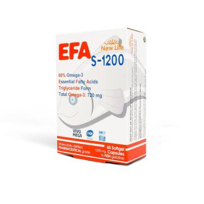 New Life EFA S 1200 45 Softgel Capsules - 1