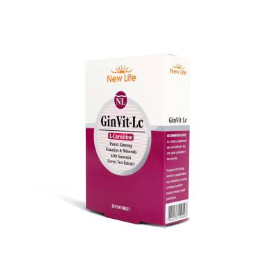 New Life GinVit-LC 30 Tablets - 2
