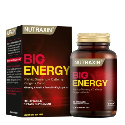 Nutraxin Big Energy 60 Kapsül - 1