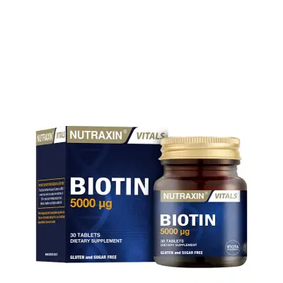 Nutraxin Biotin 5000 mcg 30 Tablet - 1