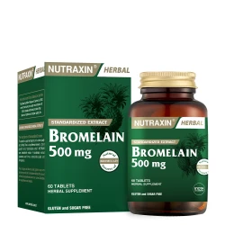Nutraxin Bromelain 500 mg 60 Tablet - 1