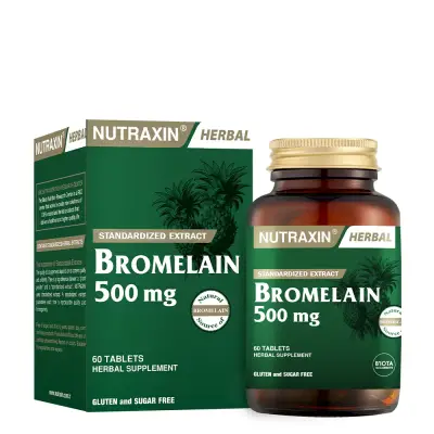 Nutraxin Bromelain 500 mg 60 Tablet - 1