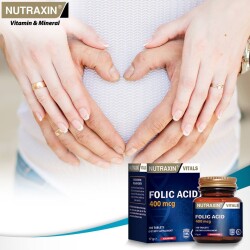Nutraxin Folic Acid 400 mcg 100 Tablet - 2