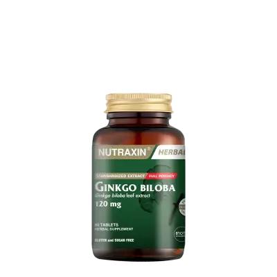 Nutraxin Ginkgo Biloba 120 mg 60 Tablet - 2
