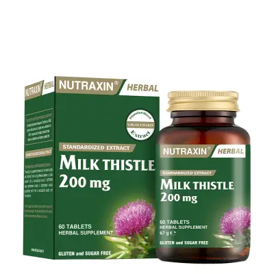Nutraxin Milk Thistle 200 mg 60 Tablet - 1