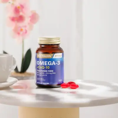 Nutraxin Omega-3+CoQ-10 60 Softgels - 3