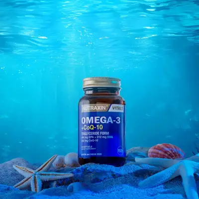 Nutraxin Omega-3+CoQ-10 60 Softgels - 4