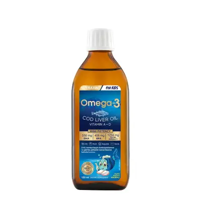 Nutraxin Omega-3 For Kids Şurup 150 ml - 2
