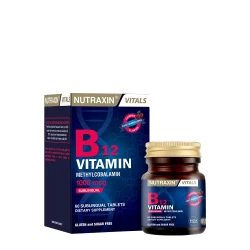 Nutraxin Vitamin B12 Sublingual 1000 mcg 60 Tablet - 1