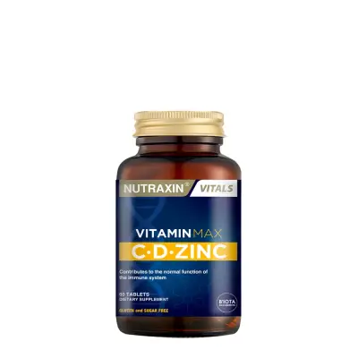 Nutraxin Vitamin Max C-D-Zinc 60 Tablet - 2