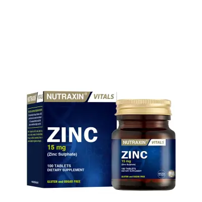 Nutraxin Zinc Sulphate 15 mg 100 Tablet - 2