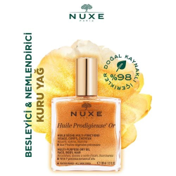 Nuxe Huile Prodigieuse Or Multi-Purpose Dry Oil Face, Body, Hair 100 ml - 3