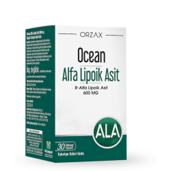 Ocean Alfa Lipoik Asit 600 mg 30 Kapsül - ORZAX