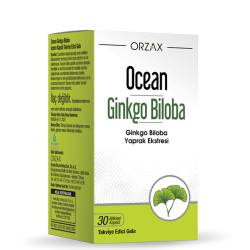 Ocean Ginkgo Biloba 120 mg 30 Kapsül - ORZAX