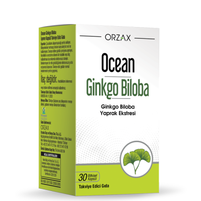 Ocean Ginkgo Biloba 120 mg 30 Kapsül - 1