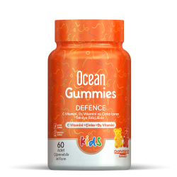 Ocean Gummies Defence Kids 60 Adet Çiğnenebilir Jel Form - ORZAX