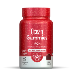 Ocean Gummies Iron 60 Adet Çiğnenebilir Jel Form - ORZAX