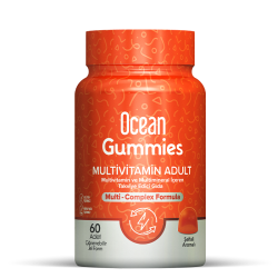 Ocean Gummies Multivitamin Adult 60 Adet Çiğnenebilir Jel Form - ORZAX