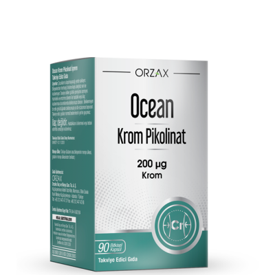 Ocean Krom Pikolinat 200 µg 90 Bitkisel Kapsül - 1