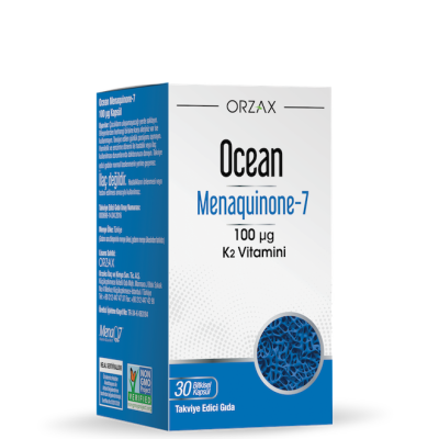 Ocean Menaquinone-7 100 µg 30 Bitkisel Kapsül - 1