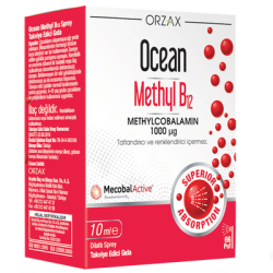 Ocean Methyl B12 Sprey 1000 µg 10 ml - ORZAX