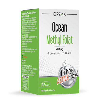 Ocean Methyl Folat 400 µg 30 Tablet - 1