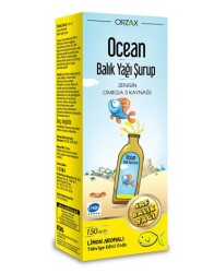 Ocean Omega 3 Şurup 150 ml / Limon - ORZAX