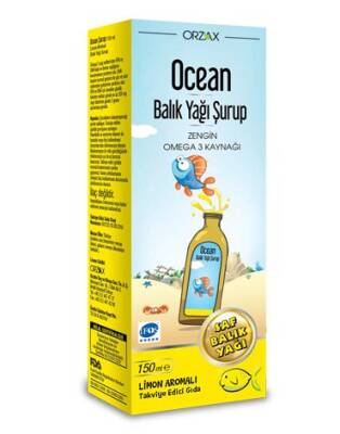 Ocean Omega 3 Şurup 150 ml / Limon - 1