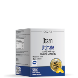 Ocean Ultimate 1200 mg Fish Oil 30 Softgel Capsules - ORZAX