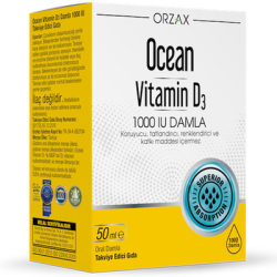 Ocean Vitamin D3 1000 IU Drops 50 ml - ORZAX