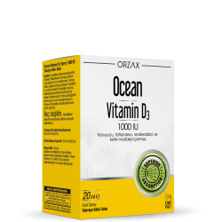 Ocean Vitamin D3 1000 IU Oral Sprey 20 ml - ORZAX
