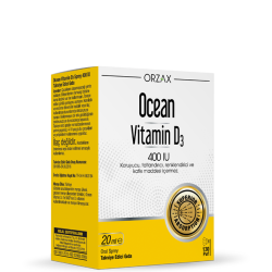 Ocean Vitamin D3 400 IU Oral Sprey 20 ml - ORZAX