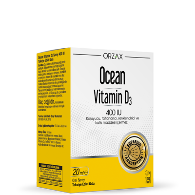 Ocean Vitamin D3 400 IU Oral Sprey 20 ml - 1